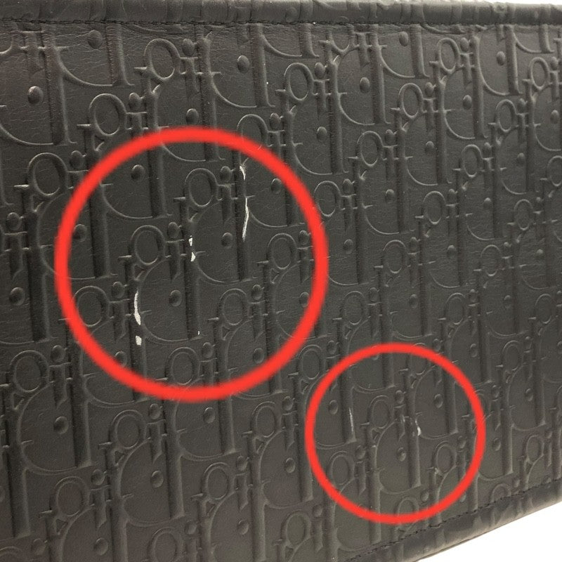 クリスチャン・ディオール Christian Dior ブックトート ラージ ブラック レザー レディース トートバッグ