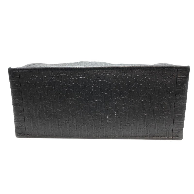 クリスチャン・ディオール Christian Dior ブックトート ラージ ブラック レザー レディース トートバッグ