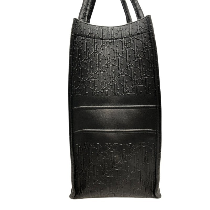 クリスチャン・ディオール Christian Dior ブックトート ラージ ブラック レザー レディース トートバッグ