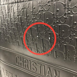 クリスチャン・ディオール Christian Dior ブックトート ラージ ブラック レザー レディース トートバッグ