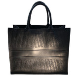 クリスチャン・ディオール Christian Dior ブックトート ラージ ブラック レザー レディース トートバッグ