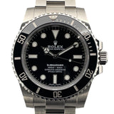 ロレックス ROLEX サブマリーナ ノンデイト 114060 ブラック SS 自動巻き メンズ 腕時計