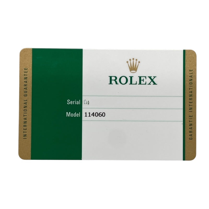 ロレックス ROLEX サブマリーナ ノンデイト 114060 ブラック SS 自動巻き メンズ 腕時計