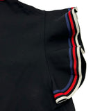 グッチ GUCCI フリルノースリーブジップアップワンピース 467507 ブラック レーヨン レディース ワンピース