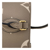 ルイ・ヴィトン LOUIS VUITTON オンザゴーPM M45779 トゥルトレールクレーム モノグラム・バイカラー アンプラント レディース トートバッグ