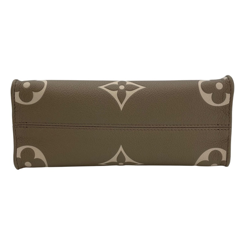 ルイ・ヴィトン LOUIS VUITTON オンザゴーPM M45779 トゥルトレールクレーム モノグラム・バイカラー アンプラント レディース トートバッグ