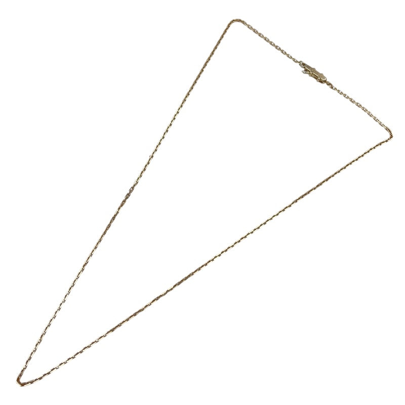 カルティエ Cartier チェーンネックレス ピンクゴールド 750 ジュエリー