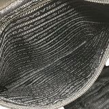 プラダ PRADA ナイロンバックバッグ ブラック×SV金具 ナイロン・レザー ユニセックス リュック・デイパック