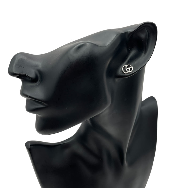 グッチ GUCCI ダブルG フラワースタッズピアス シルバー Ag925