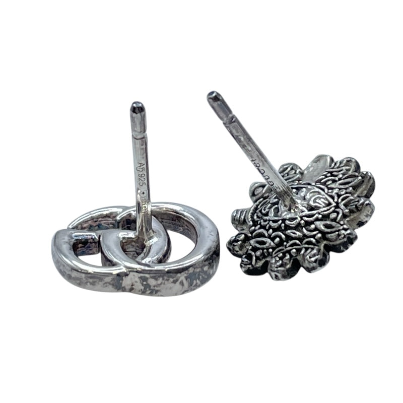 グッチ GUCCI ダブルG フラワースタッズピアス シルバー Ag925