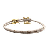 ルイ・ヴィトン LOUIS VUITTON ブレスレット･LVブルーム ホワイト×GD金具 メタル アクセサリー