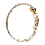 ルイ・ヴィトン LOUIS VUITTON ブレスレット･LVブルーム ホワイト×GD金具 メタル アクセサリー