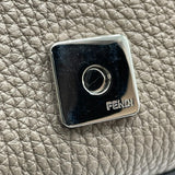 フェンディ FENDI セレリア　バケットミニ 8BS017 グレー×SV金具 レザー レザー レディース ショルダーバッグ