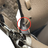 フェンディ FENDI セレリア　バケットミニ 8BS017 グレー×SV金具 レザー レザー レディース ショルダーバッグ