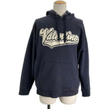 ヴァレンティノ VALENTINO フロントロゴワッペン プルオーバーパーカー 1V3MF22W8Q6 ネイビー コットン メンズ パーカー