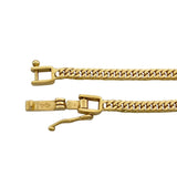 喜平6面ダブルネックレス ゴールド K18 ジュエリー