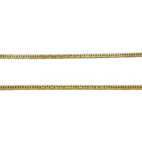 喜平6面ダブルネックレス ゴールド K18 ジュエリー