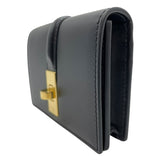 セリーヌ CELINE カードケース　16セーズ 10M473 ブラック×GD金具 カーフ ユニセックス カードケース