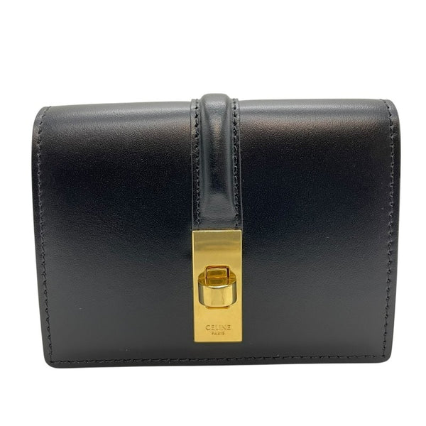 セリーヌ CELINE カードケース 16セーズ 10M473 ブラック×GD金具