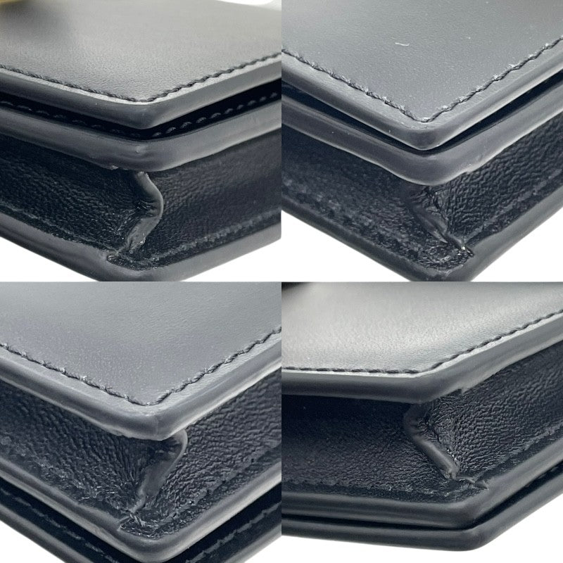 セリーヌ CELINE カードケース 16セーズ 10M473 ブラック×GD金具