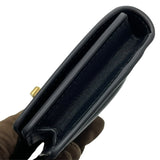 セリーヌ CELINE カードケース　16セーズ 10M473 ブラック×GD金具 カーフ ユニセックス カードケース