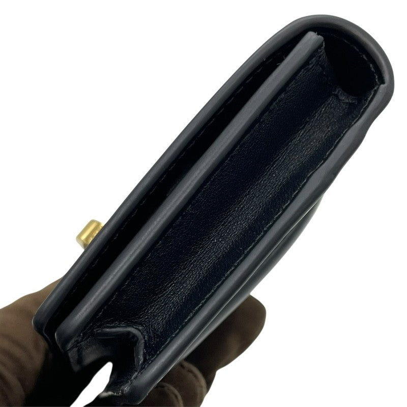 セリーヌ CELINE カードケース 16セーズ 10M473 ブラック×GD金具