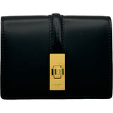 セリーヌ CELINE カードケース 16セーズ 10M473 ブラック ゴールド金具 カーフ レディース カードケース