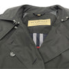 バーバリー BURBERRY フーデッドナイロントレンチコート 4062461 ブラック ポリエステル レディース トレンチコート