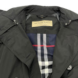 バーバリー BURBERRY フーデッドナイロントレンチコート 4062461 ブラック ポリエステル レディース トレンチコート