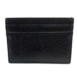 ビーカードケース 523685 ブラック×GD金具 レザー ユニセックス カードケース