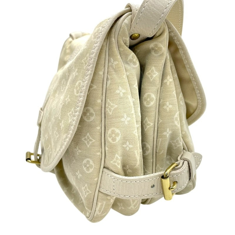 ルイ・ヴィトン LOUIS VUITTON ソミュール30 M95314 アイボリー×GD金具