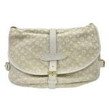 ルイ・ヴィトン LOUIS VUITTON ソミュール30 M95314 アイボリー×GD金具 モノグラムミニラン レディース ショルダーバッグ