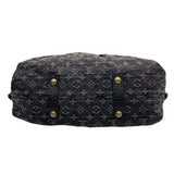 ルイ・ヴィトン LOUIS VUITTON ネオカヴィ MM M95351 ブラック×GD金具 モノグラムデニム レディース ハンドバッグ