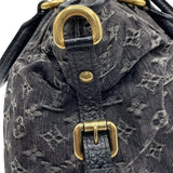 ルイ・ヴィトン LOUIS VUITTON ネオカヴィ MM M95351 ブラック×GD金具 モノグラムデニム レディース ハンドバッグ