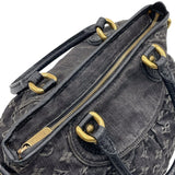 ルイ・ヴィトン LOUIS VUITTON ネオカヴィ MM M95351 ブラック×GD金具 モノグラムデニム レディース ハンドバッグ