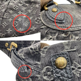 ルイ・ヴィトン LOUIS VUITTON ネオカヴィ MM M95351 ブラック×GD金具 モノグラムデニム レディース ハンドバッグ
