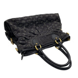ルイ・ヴィトン LOUIS VUITTON ネオカヴィ MM M95351 ブラック×GD金具 モノグラムデニム レディース ハンドバッグ