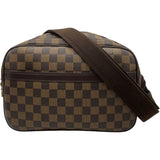 ルイ・ヴィトン LOUIS VUITTON リポーターPM N45253 ブラウン ダミエ ユニセックス ショルダーバッグ