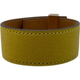 エルメス HERMES コリエ・ド・シアン24 B刻 ジョーヌナプル GD金具 シェーブルシャムキラ レディース バングル