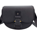 クリスチャン・ディオール Christian Dior ギャロップミニ 1ADPO033LAC ブラック レザー レディース ショルダーバッグ