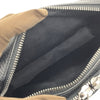 クリスチャン・ディオール Christian Dior ストラップ付 ジップポーチ グラビティ 2ESBC119LLG ブラック シルバー金具 レザー レディース ショルダーバッグ