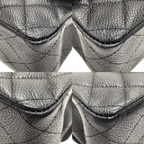 シャネル CHANEL マトラッセ25 A01112 ブラック シルバー金具 キャビアスキン レディース ショルダーバッグ