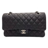 シャネル CHANEL マトラッセ25 A01112 ブラック シルバー金具 キャビアスキン レディース ショルダーバッグ