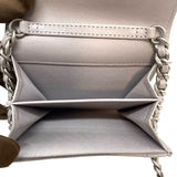 シャネル CHANEL CHANEL19 チェーンコインパース AP1787 グレー シルバー/ゴールド金具 ラムスキン レディース コインケース