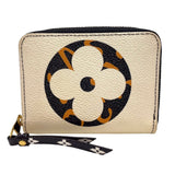 ルイ・ヴィトン LOUIS VUITTON ジッピーコインパース M67879 ベージュ ゴールド金具 モノグラム・ジャングル メンズ コインケース