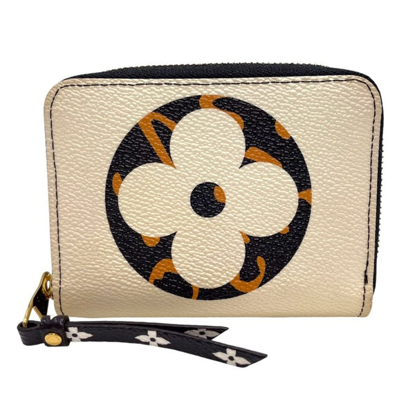 ルイ・ヴィトン LOUIS VUITTON ジッピーパース M67879 ベージュ ゴールド金具 モノグラム・ジャングル メンズ ケース ルイ・ヴィトン LOUIS VUITTON ジッピーコインパース M67879 ベージュ