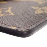 ルイ・ヴィトン LOUIS VUITTON カードケース ポルト カルト･サーンプル M60703 ブラウン フューシャ モノグラムキャンバス/グレインレザー レディース カードケース
