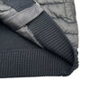 モンクレール MONCLER ダウン切替ニットパーカー ネイビー ナイロン メンズ パーカー