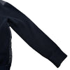 モンクレール MONCLER ダウン切替ニットパーカー ネイビー ナイロン メンズ パーカー