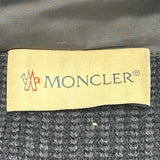モンクレール MONCLER ダウン切替ニットパーカー ネイビー ナイロン メンズ パーカー